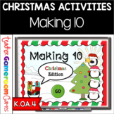 Making 10 Christmas Editon Powerpoint Game