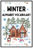 Christmas Alphabet Coloring,Tracing Pages (+writing papers