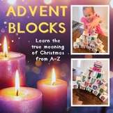 Christmas Alphabet Blocks- Celebrate Advent from A-Z!