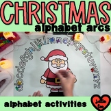 Christmas Alphabet Letter Arc and Alphabet Activities
