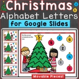 Christmas Alphabet Letters Uppercase Lowercase Digital Goo