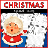 Christmas Alphabet Tracing Practice - Alphabet Letters A-Z