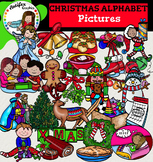 Christmas Alphabet pictures-52 items!