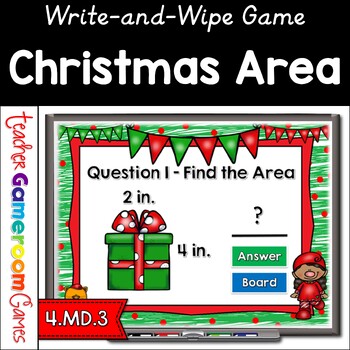 Preview of Christmas Area Powerpoint Game