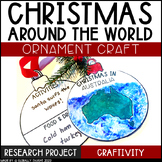 Christmas Around The World Research Project with a Christm