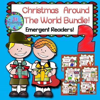 Preview of Christmas Around the World Booklet Kindergarten First Grade Second ESL December