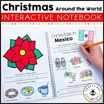 Preview of Christmas and Holidays Around The World | Crafts | Passport | Notebook | Stamps