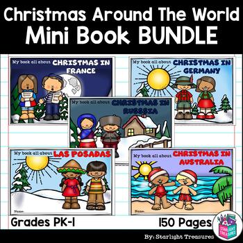 Preview of Christmas Around The World Mini Book Bundle for Early Readers