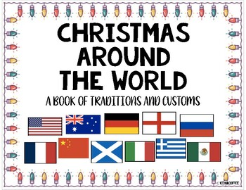 Christmas Around The World Packet 10 Countries + Worksheets | TpT