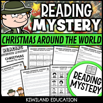 Preview of Christmas Around The World Reading Detective Mystery Comprehension Questions