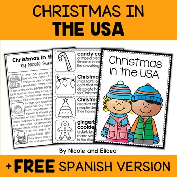 Preview of Christmas Around the World United States + FREE Spanish