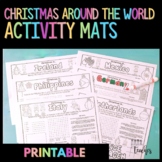 Christmas Around the World Activity Mats | Printable Activities