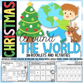 Preview of Christmas Around the World: Booklets, Reading Response, Research, Crafts + More