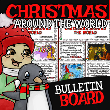 christmas around the world bulletin board