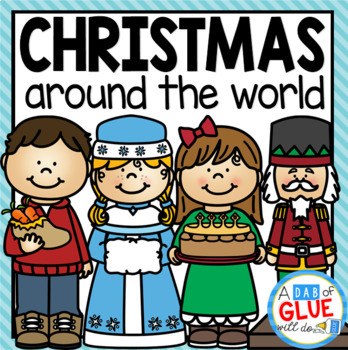 Preview of Christmas Around the World Bundle | Christmas Around the World for Kindergarten