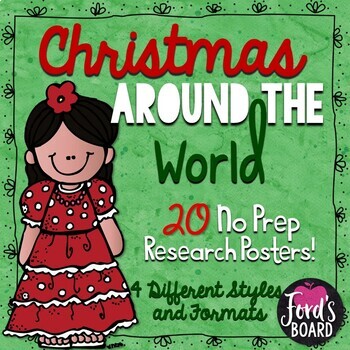 Preview of Christmas Around the World | Christmas Around the World Research Projects