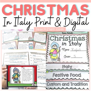 Preview of Christmas Around the World | Christmas in Italy Print & Digital