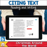Christmas Around the World | Citing Evidence Reading and W