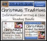 Christmas Around the World Close Reading & Writing Bundle 