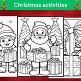 Christmas Around the World Coloring Pages