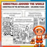 Christmas Around the World Coloring Pages, The Netherlands