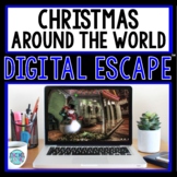 Christmas Around the World DIGITAL ESCAPE ROOM | Holiday activity