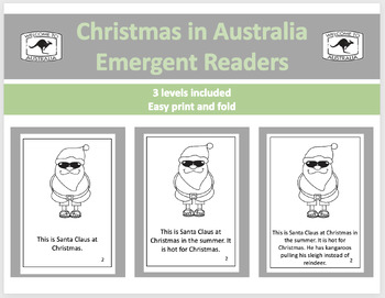 Preview of Christmas Around the World Emergent Readers