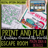 Christmas Around the World Escape Room Breakout Reviewing 