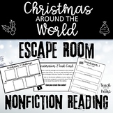 Christmas Around the World Escape Room - Nonfiction Readin