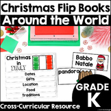 Christmas Around the World Flip Book Activities for Kinder