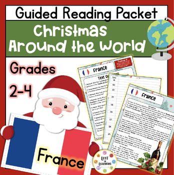 Preview of Christmas Around the World || France || Reading Comprehension Packet