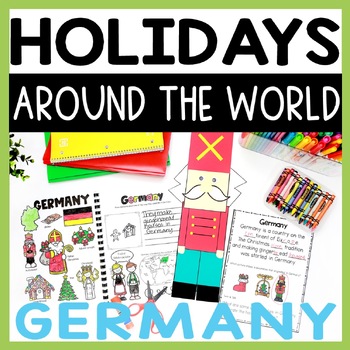 Preview of Christmas Around the World Germany - German Christmas Craft and Activities