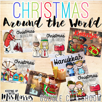 Preview of Christmas Around the World Google Classroom