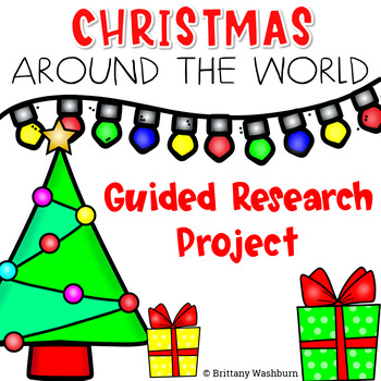 Preview of Christmas Around the World Guided Research Project | Technology Integration