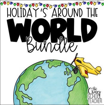 Preview of Christmas Around the World, Holidays Around the World, Close Reading, Bundle