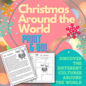 Preview of Christmas Around the World - Human Geography / Culture Study