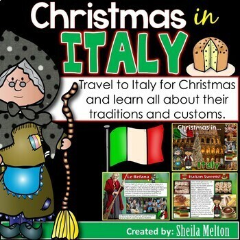 Preview of Christmas in Italy PowerPoint Christmas Around the World Holidays and Traditions