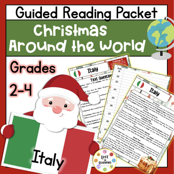 Preview of Christmas Around the World || Italy || Reading Comprehension Packet