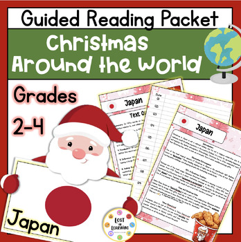 Preview of Christmas Around the World || Japan || Guided Reading Comprehension Packet