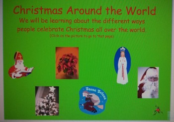 Preview of Christmas Around the World Mimio lesson