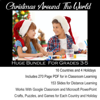 Preview of Christmas Around the World PDF and Digital