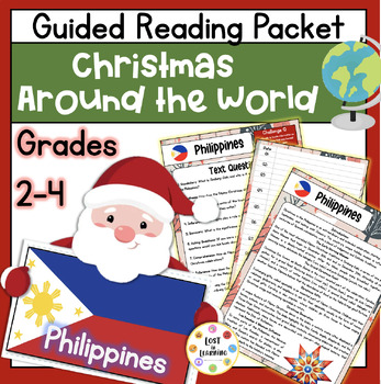 Preview of Christmas Around the World || Philippines || Guided Reading Comprehension Packet