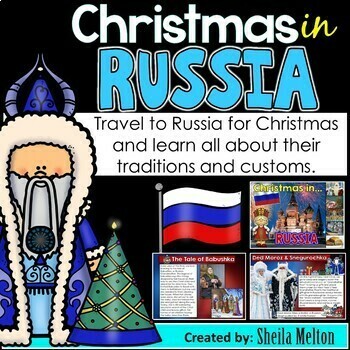 Preview of Christmas in Russia PowerPoint Christmas Around the World Holidays Traditions