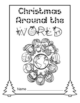 Preview of **FREEBIE** Christmas Around the World - Reading Comprehension Packet