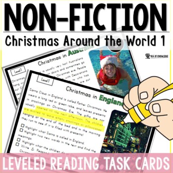 Preview of Christmas Around the World Reading Passages Questions