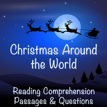 Preview of Christmas Around the World Reading Passages & Questions for Middle School