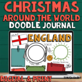 Christmas Around the World Research Doodle Project Activit