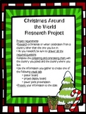 Christmas Around the World Research Project