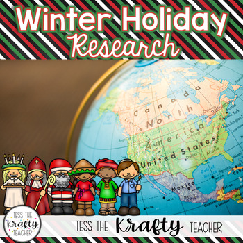 Preview of Christmas Around the World Research Project