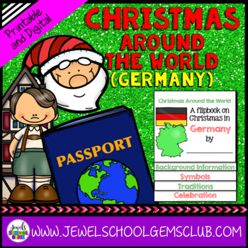 Preview of Christmas Around the World Research Project | Christmas in Germany Flipbook